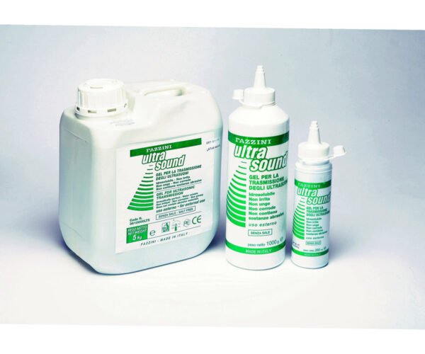 Gel de contact pour échographie et ECG, 5 l, 4 pièces