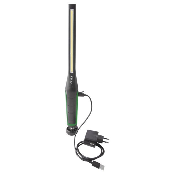 Baladeuse rechargeable ultra fine à intensité variable vert