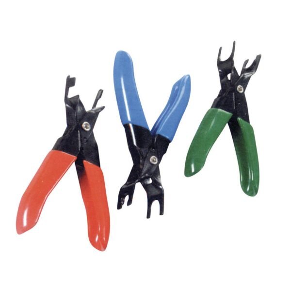 Jeu de pinces pour raccords carburant 3 pièces