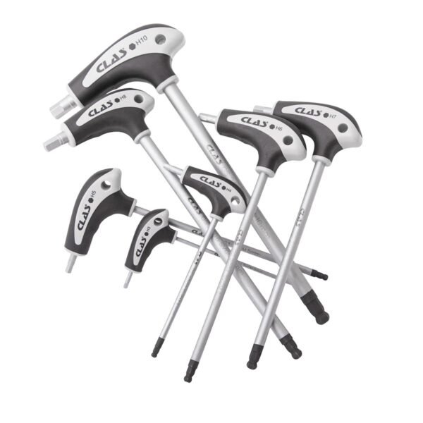 Cles en t hexagonal 3-10mm (7 pcs)